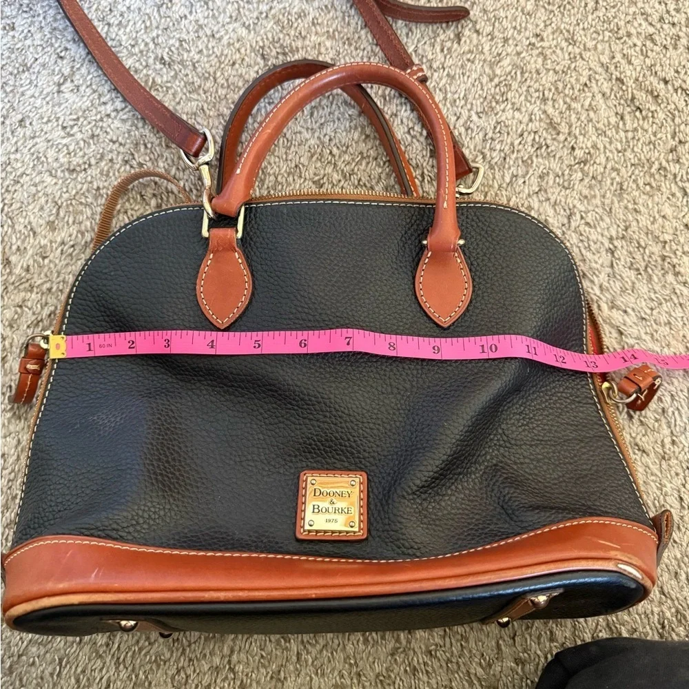 Dooney & Bourke Pebble Grain Zip Zip Satchel